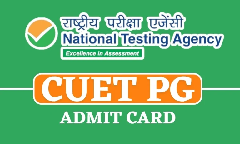 NTA CUET PG Admission Test Subject Wise Exam Schedule 2024